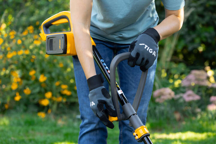 STIGA Akku-Motorsense - Rasentrimmer GT 300e Kit